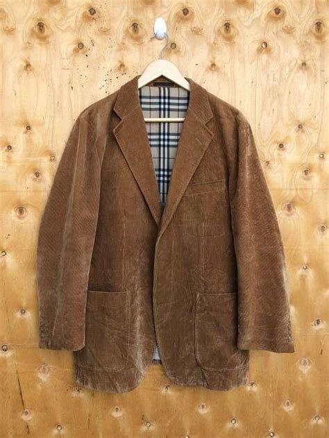 grailed burberry coat|Burberry vintage blazer jacket coat size L .